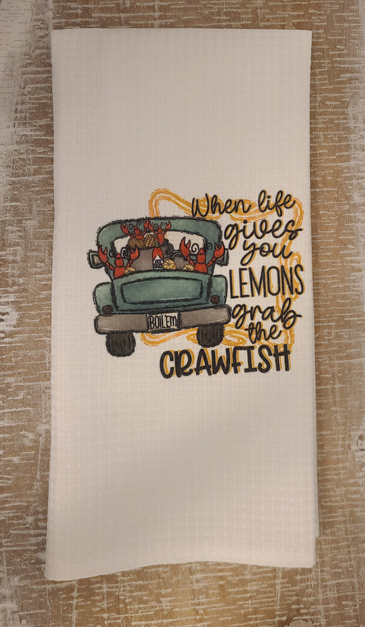 When Life Gives You Lemons Kitchen Towel