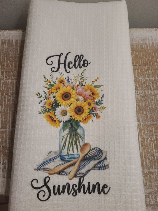 Hello Sunshine Kitchen Towel