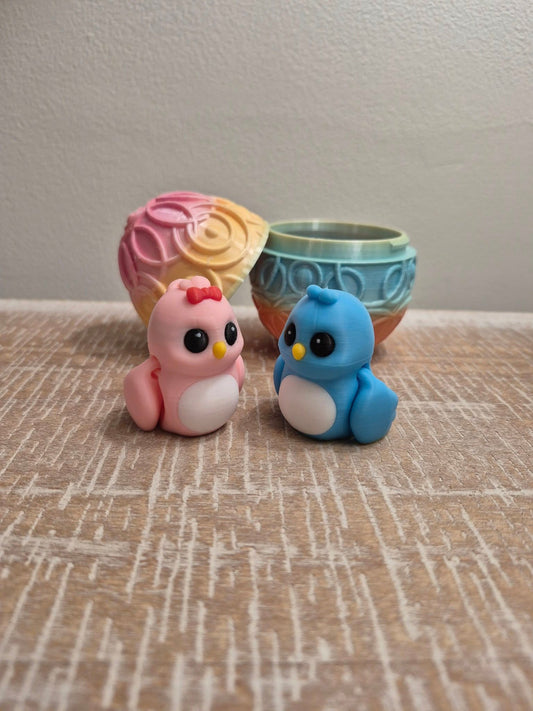 Love Birds with Egg